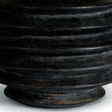 Accordion Round Table Lamp Ebony