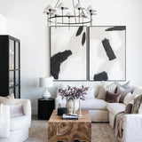 Neutral Contrast II Canvas