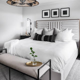 Network Black Woven Wool Rug