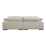 Davin 2 Piece Sectional - Sahara