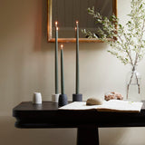 Moss Taper Candles