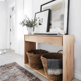 Hazey Marsh Framed Print