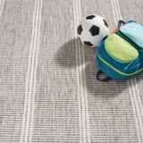 Malta Machine Washable Rug | Grey