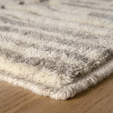 Hicks Hand Knotted Wool Rug | Natural