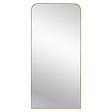 Mainn Floor Mirror - Brass