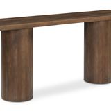 Hadley Console Table Warm Brown