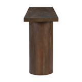 Hadley Console Table Warm Brown