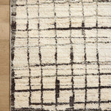 Jeremiah Brent x Loloi Bleecker Ivory / Charcoal Rug
