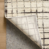 Jeremiah Brent x Loloi Bleecker Ivory / Charcoal Rug