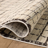 Jeremiah Brent x Loloi Bleecker Ivory / Charcoal Rug