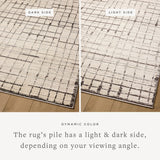 Jeremiah Brent x Loloi Bleecker Ivory / Charcoal Rug