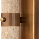 Beatrix Beige Bath Wall Sconce