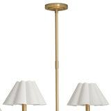 Poly Chandelier - Brass