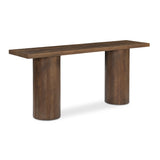 Hadley Console Table Warm Brown