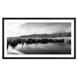 Mer Bleue Wide Framed Print