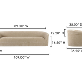 Thora Sofa - Beige