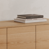 Round Off Sideboard Natural Oak