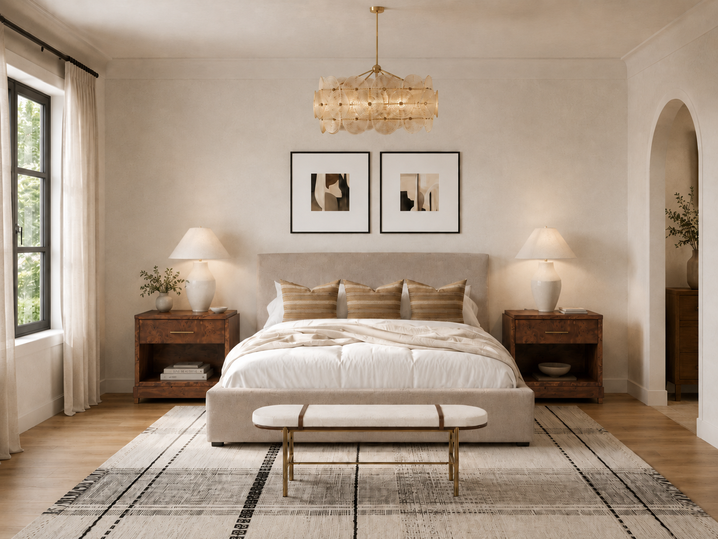 Plaid Bedroom