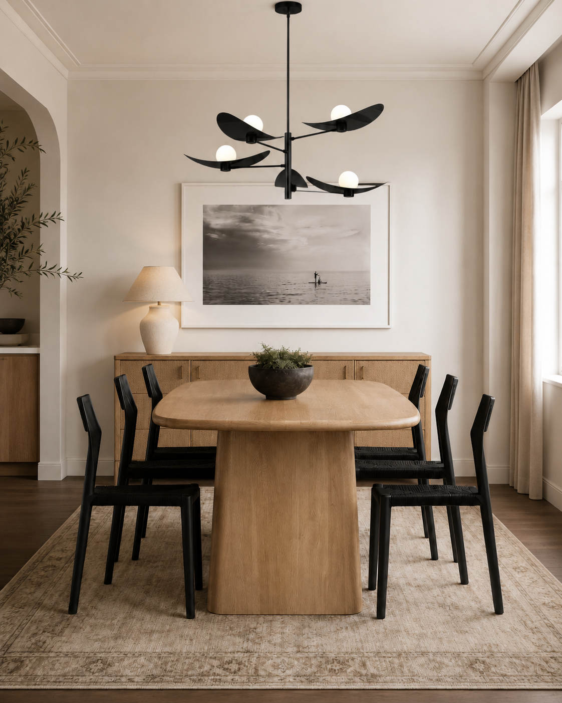 White Oak Dining Room