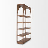 Bela Medium Brown Bookcase