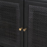 Grier Black Media Console