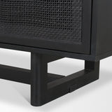 Grier Black Media Console