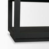 Bela Small Black Console Table
