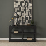 Bela Small Black Console Table