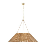 Corinne 44" Wrapped Shade Chandelier