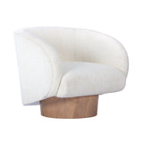 Payton Chair - White Boucle