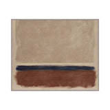 Tonal Horizon Abstract Canvas