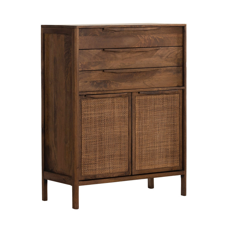 Ubud Tall Dresser - Brown Wash