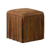 Illia Stool - Camel Suede