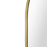 Mollie Mirror - Satin Brass