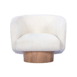Payton Chair - White Boucle