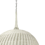 Wisteria Outdoor Chandelier 44.00" - Whitewash