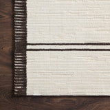 Logan White/Mocha Rug