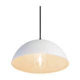 August Outdoor Pendant - White