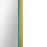 Elaine Mirror - Satin Brass