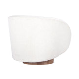 Payton Chair - White Boucle