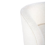 Payton Chair - White Boucle