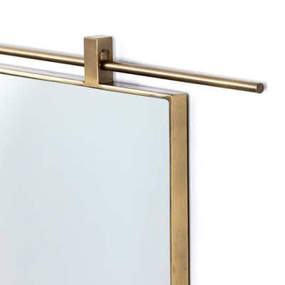 Clarence Mirror - Brass