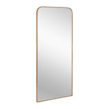 Mainn Floor Mirror - Brass