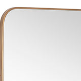 Mainn Floor Mirror - Brass