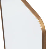 Mainn Floor Mirror - Brass