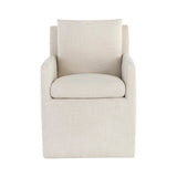 Wellfleet Armed Dining Chair - Effie Linen