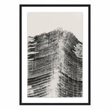 Linear Range Framed Print II