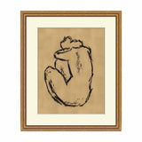 Folded Soul Framed Print