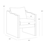 Calico Dining Chair - Camel