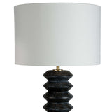 Accordion Table Lamp Ebony